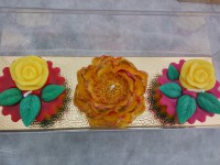 Подарочный набор ароматизированных свечей.